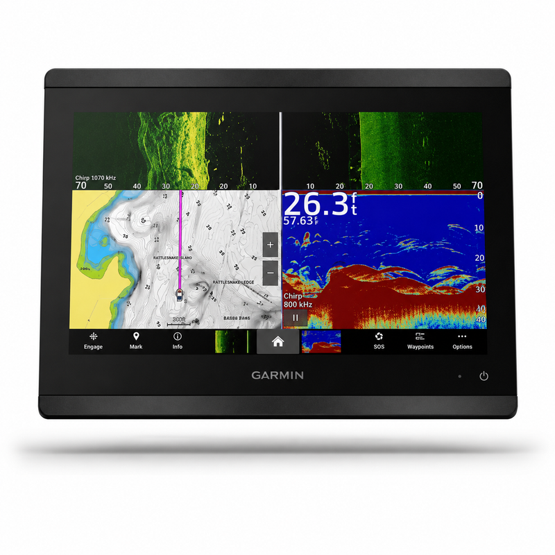 Garmin GPSMAP 8612xsv Chartplotter & Sonar MFD – 12" Touchscreen