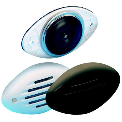 Marinco Low Profile Hidden Horn With Black And White Grills