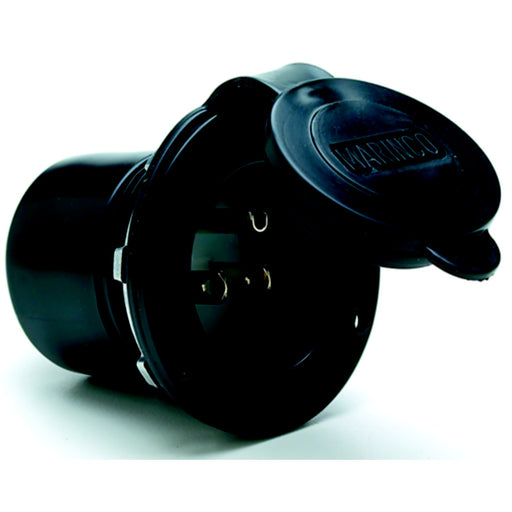 Marinco 15A or 20A 125V Straight Blade Hard Wired Charger Inlet