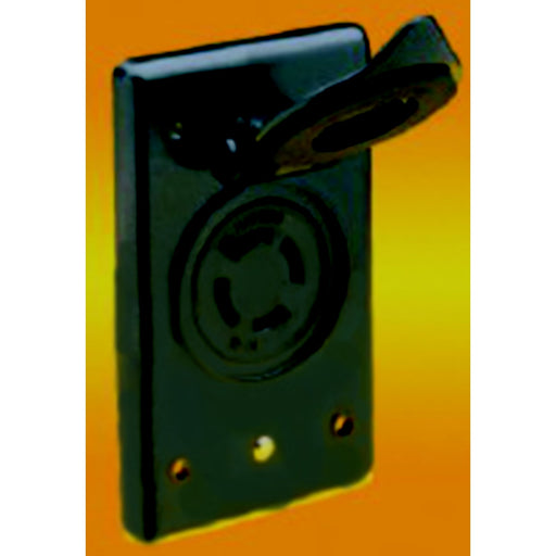 Marinco 4-Wire 12/24V Locking Charging/Trolling System Receptacle & Bracket