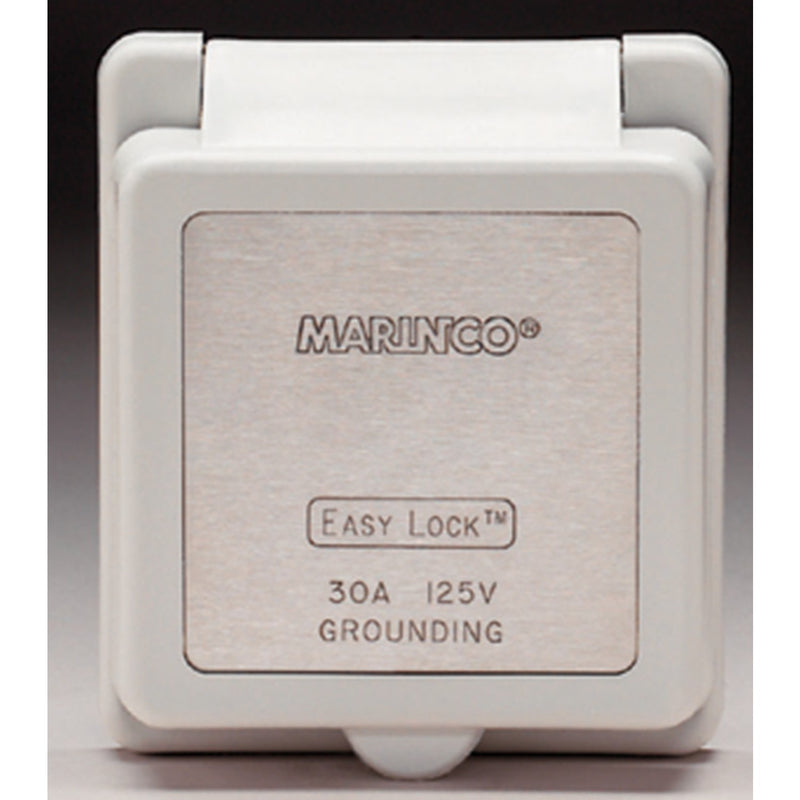 Marinco Replacement Cap and Bezel Only For 301EL-B Power Inlet