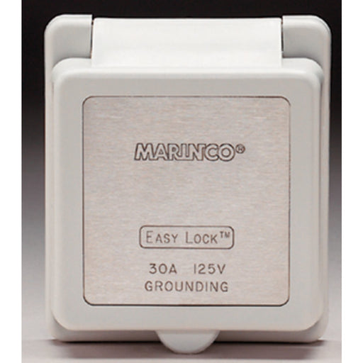 Marinco Replacement Cap and Bezel Only For 301EL-B Power Inlet