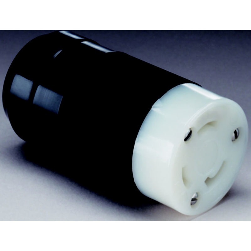 Marinco 3-Wire 30 Amp/125V Locking Charging/Trolling System Female Connector