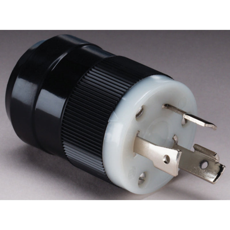Marinco 3-Wire 30 Amp/125V Locking Charging/Trolling System Male Plug