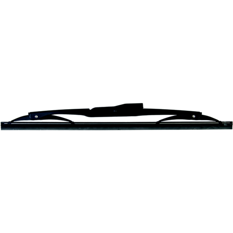 Marinco 34024B Deluxe Stainless Steel Wiper Blades w/Black Finish, 24"