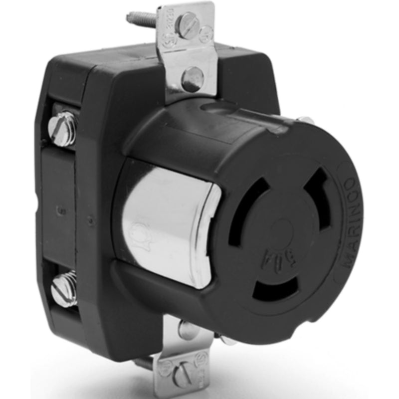 Marinco 6370CR 50A/125V Wire Dockside Receptacle