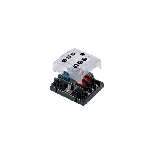Marinco ATC 6-Way Fuse Holder With Cover and Link
