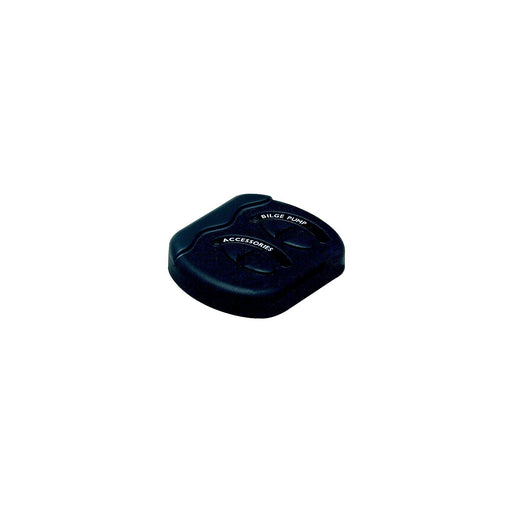 Marinco Contour Generation II Sprayproof Switch Panel With Fuse(s) - Black