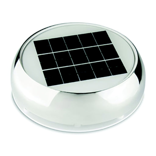 Marinco Day/Night Solar Vent, 3" Stainless Steel