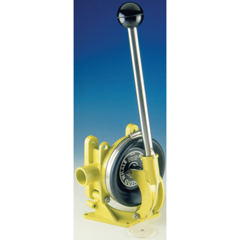 Whale Marine BP3708 Gusher 10 Diecast Alloy 17 GPM Manual Bilge Pump with On Deck / On Bulkhead Mount