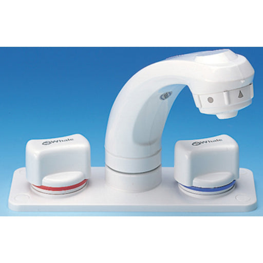 Whale Marine RT2498 Elegance White Faucet & Shower Mixer