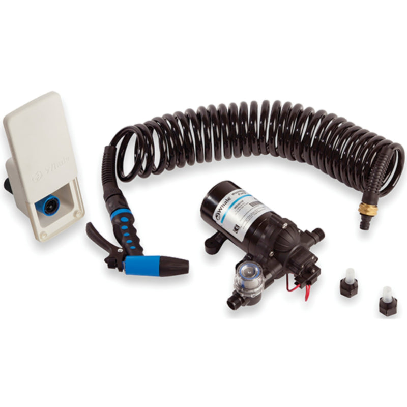 Whale WD3517E High Pressure Wash Down Elite Pump Kit, 3.5 GPH, 12V