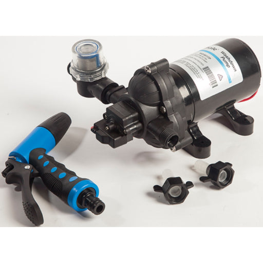 Whale WD3517T High Pressure Wash Down Pump Kit, 3.5 GPH, 12V
