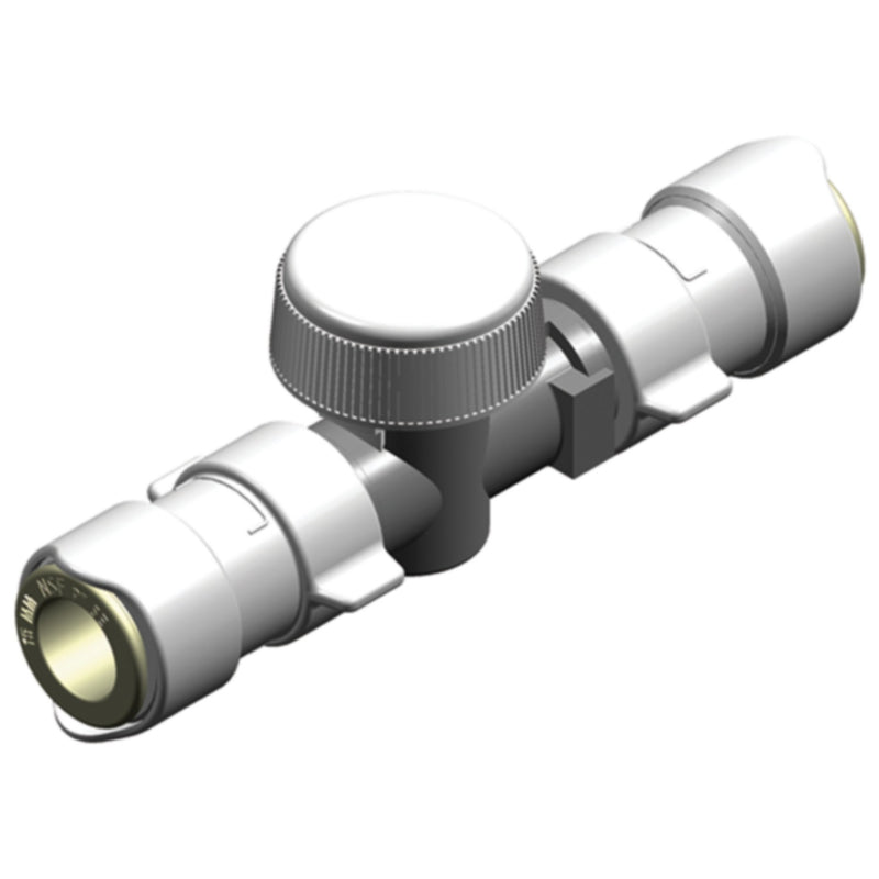 Whale WX1574B Shut-Off Valve, 15mm