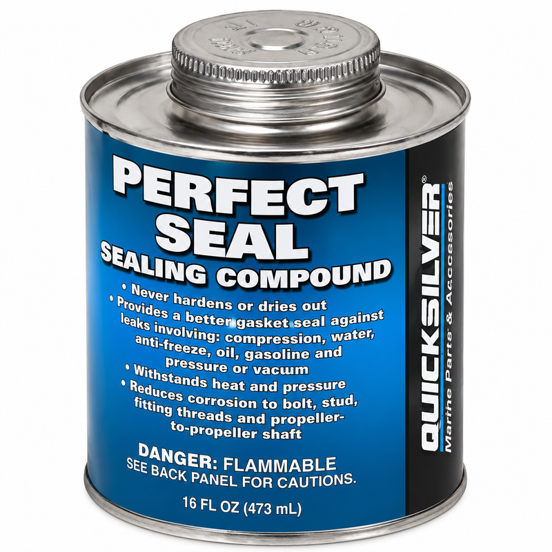 Quicksilver Perfect Seal Sealing Compound 16 oz – 92-34227Q02