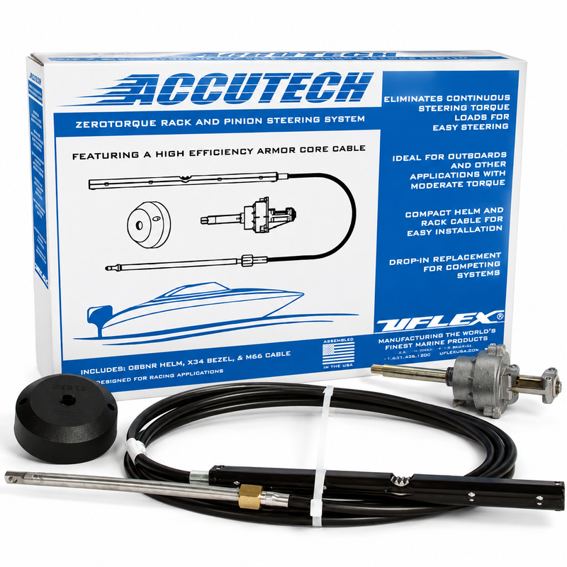 Accutech ZeroTorque® Feedback Rack Steering System – 15 ft. Cable