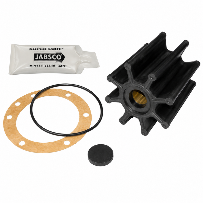 Jabsco 17018-0001-P Profile M Neoprene Impeller Kit | 2-9/16 in. × 3 in. Spline Hub