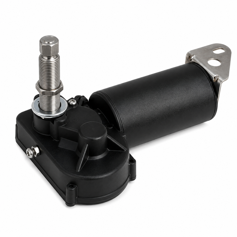 Sea-Dog MRV 12V Wiper Motor, Two-Speed – Black | Interior Mount | SKU 354-412128B3