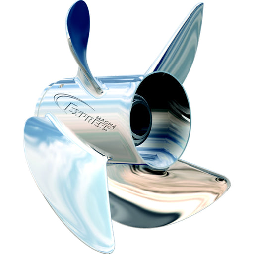 Turning Point Propellers 31431530 Express Mach4 Propeller 13.5x15, 4-Blade Stainless Steel, RH Rotation (Standard)