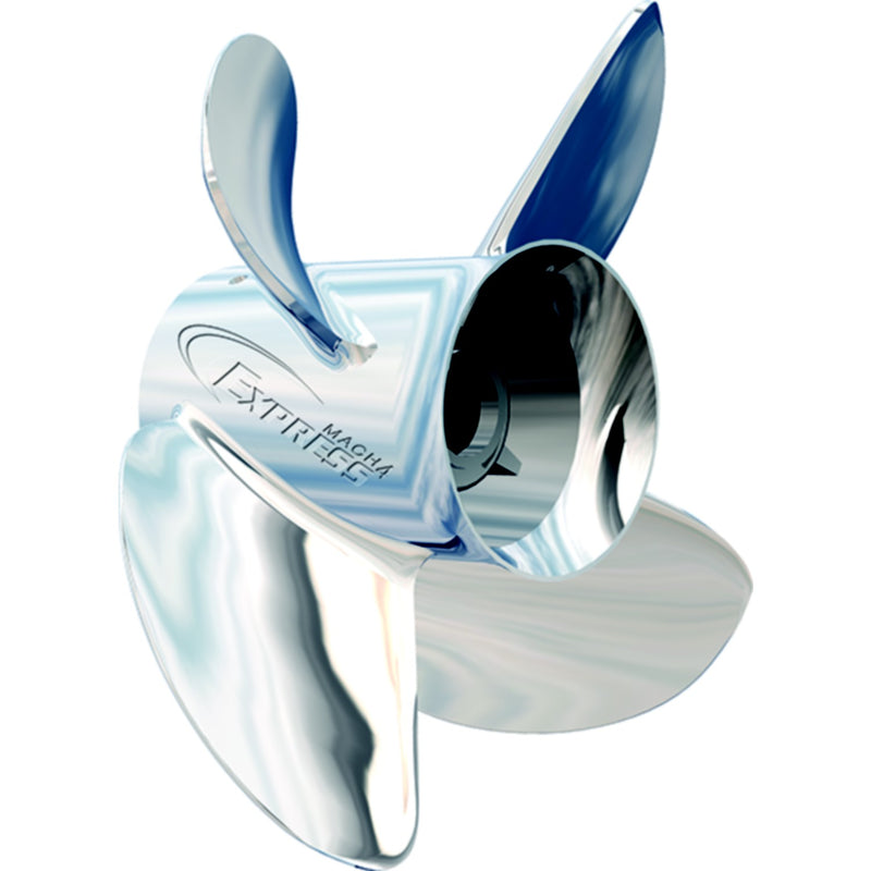 Turning Point Propellers 31501931 Express Mach4 Propeller 14x19, 4-Blade Stainless Steel, RH Rotation (Standard)