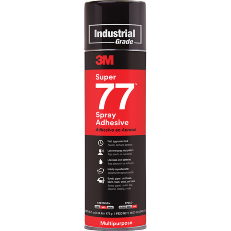 Low Mist Super 77 Spray Adhesive
