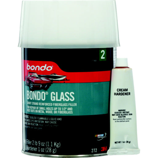 3M Bondo-Glass® Reinforced Filler, Qt., 6/case