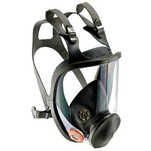 3M Full Face Respirator, Medium, 4/case