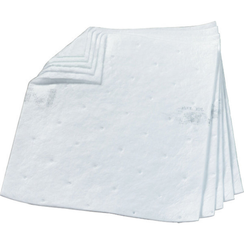 3M HP156 Oil Sorbent Pads, 100/Bag