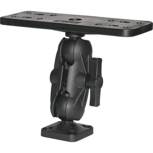 Scotty 0163 1.5" Ball Mount With Fishfinder Plate