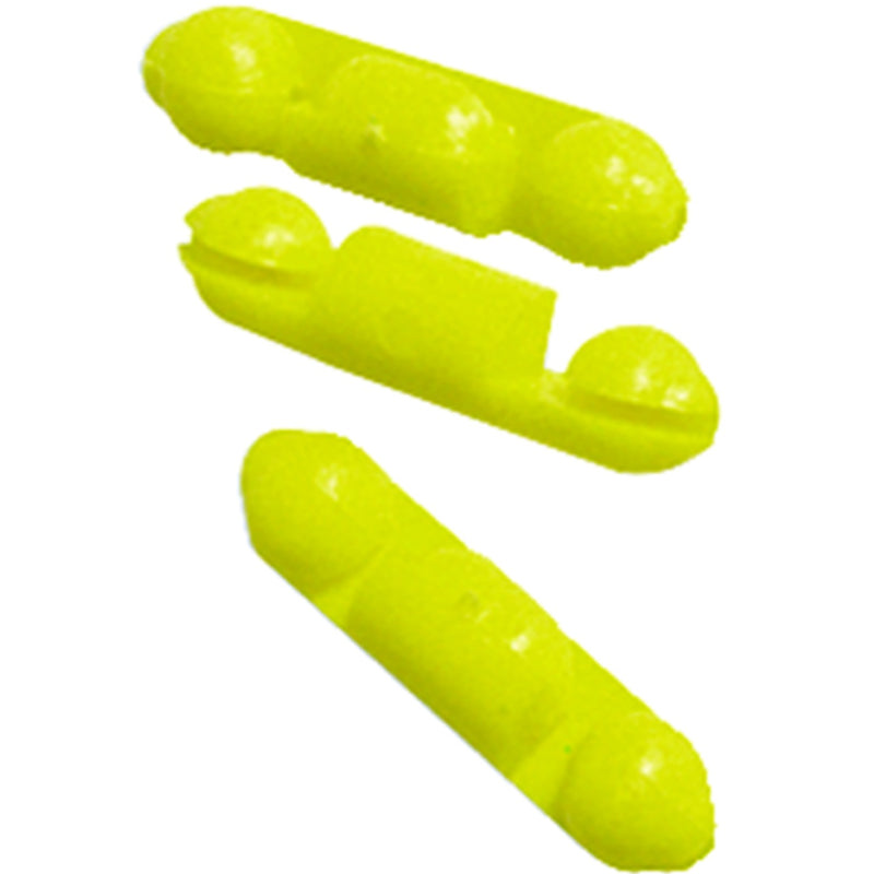 Scotty "S" Stopper Beads, Yellow, 6/pk