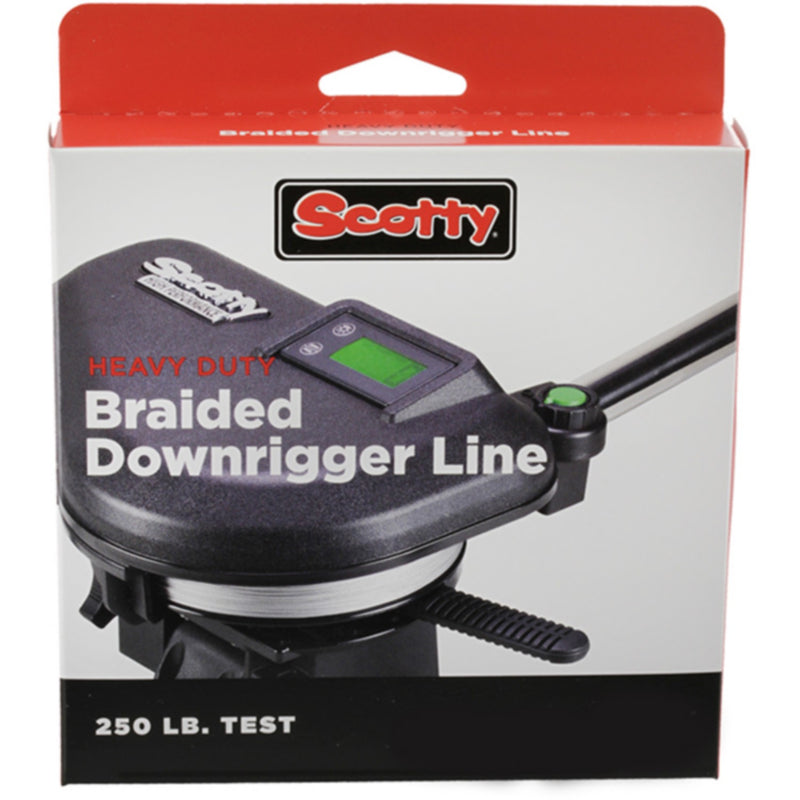 Scotty 2200K 250Lb Premium Braided Downrigger Line Kit, 200', 6/case