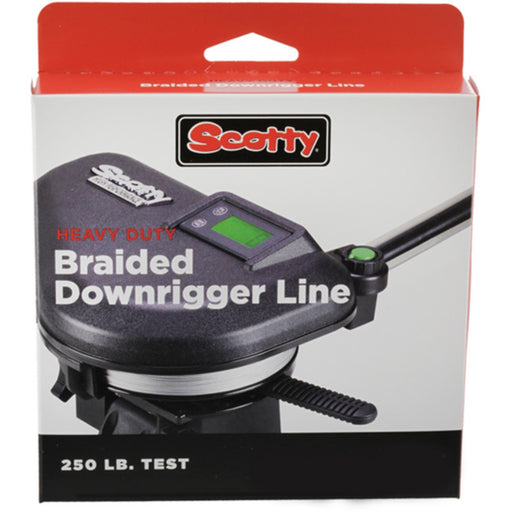 Scotty 2201K 250Lb Premium Braided Downrigger Line Kit, 300', 6/case