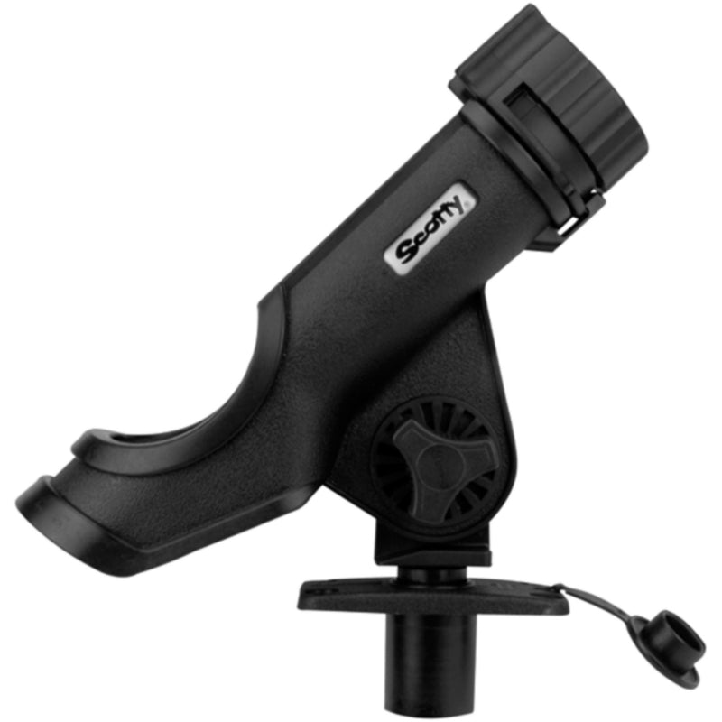 Scotty 231BK Powerlock Rod Holder w/#244 Flush Mount, Black