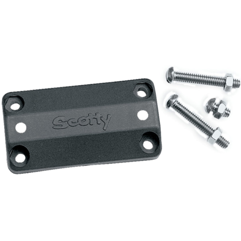 Scotty 242BK Rod Holder Rail Adapter, Black