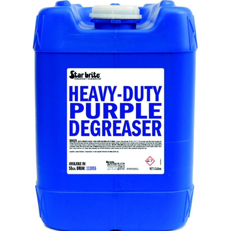 Star brite 112005CB Heavy-Duty Purple Degreaser – Industrial Strength 5-gallon carboy