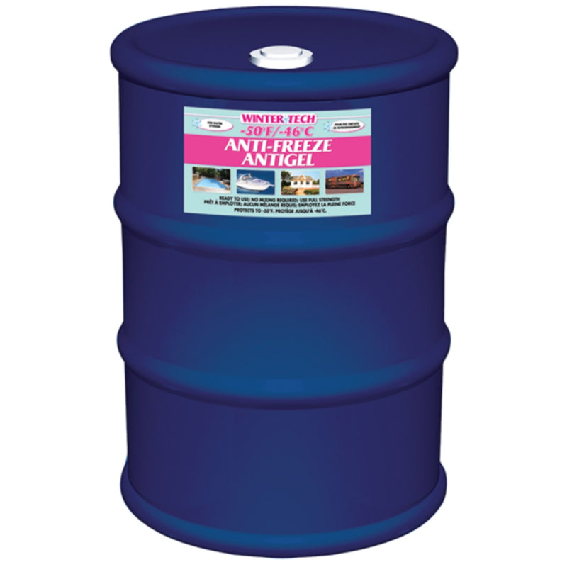 Starbrite 311G55 Winter Tech -50 Water Systems Antifreeze, 55 Gal Drum
