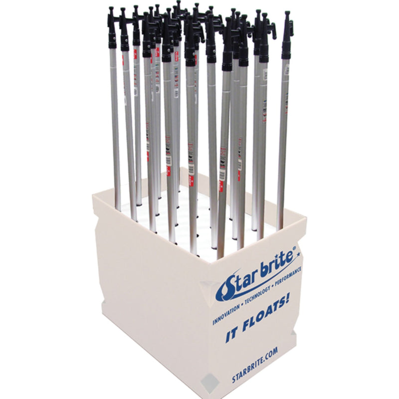 Telescoping Boat Hook Display, 24 pcs.
