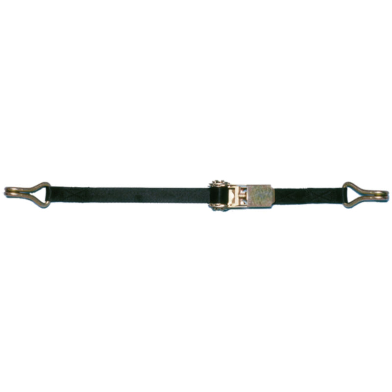 Sta-Put 1" Tie Down With Ratchet and Double "J" Hooks