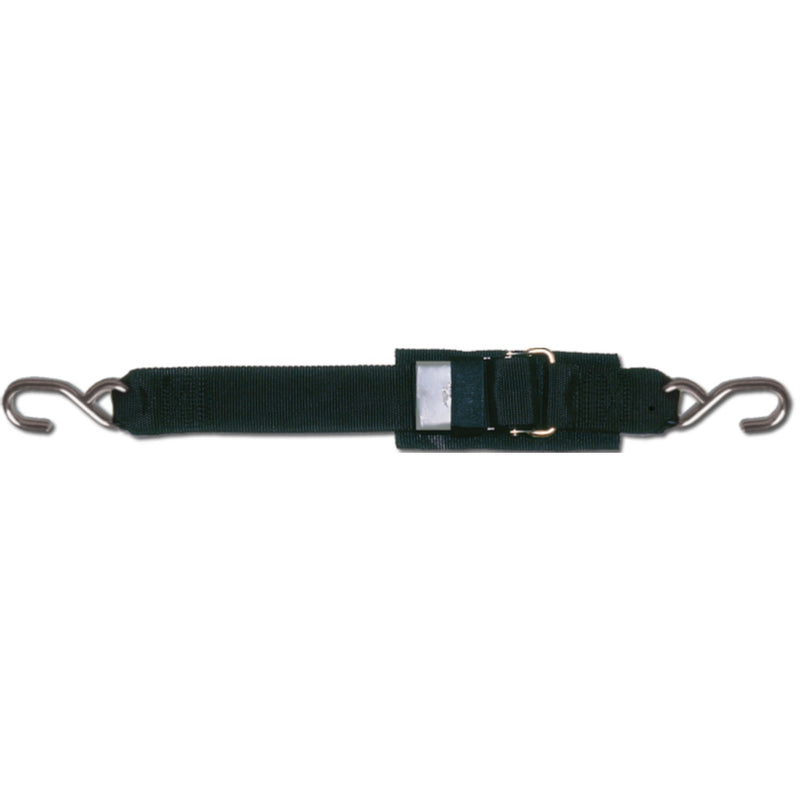 Sta-Put 60433 2" Transom Tie Down With Stainless Steel Quick Release Buckle 4' (2 Per Pack)
