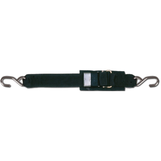 Sta-Put 60433 2" Transom Tie Down With Stainless Steel Quick Release Buckle 4' (2 Per Pack)