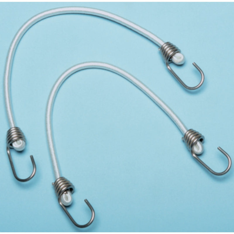 Sta-Put Marine Bungee Cords With Stainless Steel Hook Ends (2 Per Pack)