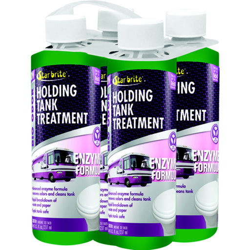 Starbrite 75008 Bio Odor Enzyme Holding Tank Treatment, 8 oz. 4-pack
