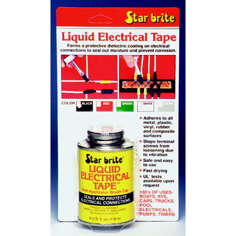Liq. Electric Tape Clear 4 oz.