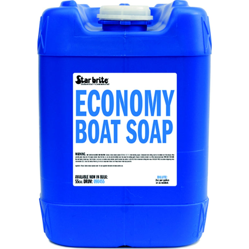 Star brite 090405CB Economy Boat Soap – Concentrated Heavy Duty, 5 Gal. carboy