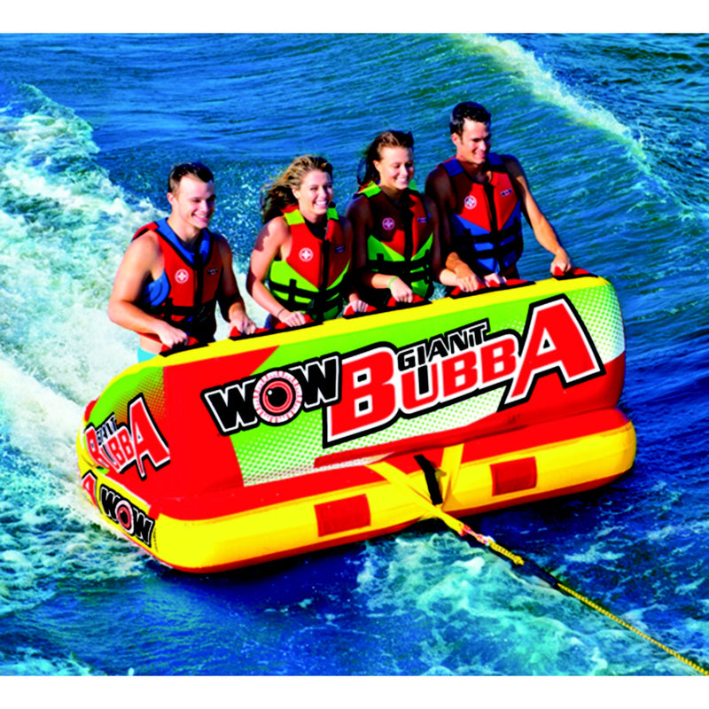 WOW Bubba Hi-Vis Towable, 1-4 Riders