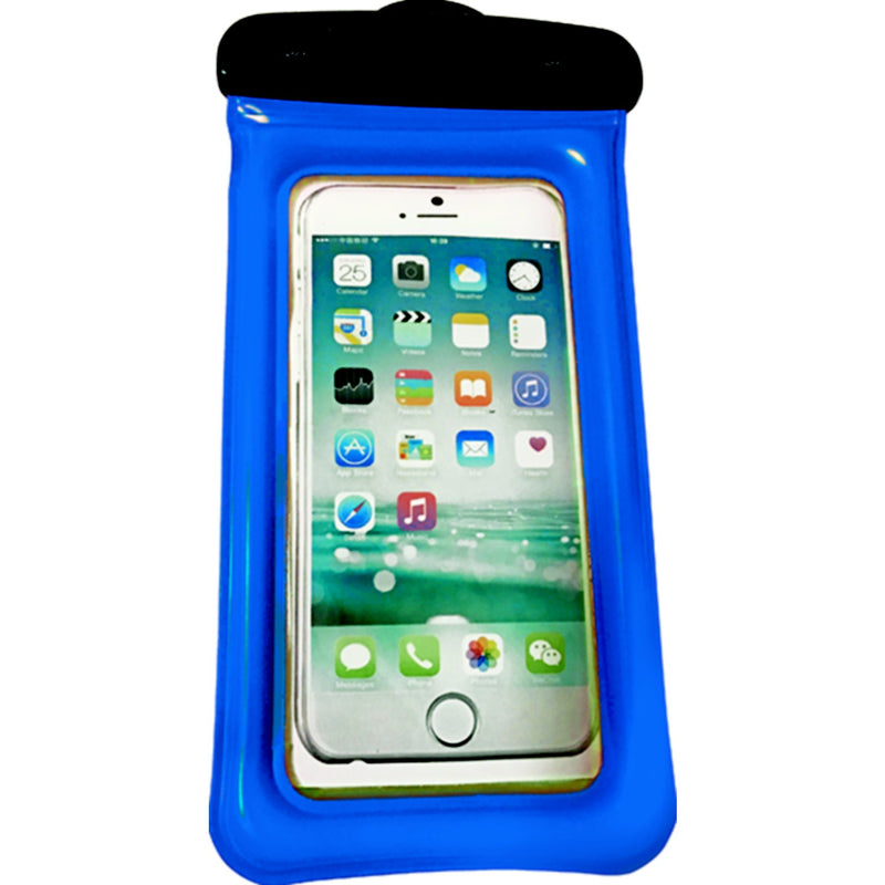 WOW H2O Proof Phone Holder, 5" × 8", Blue