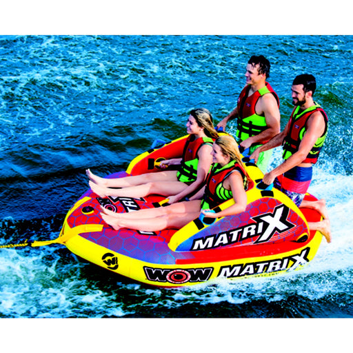 WOW 201060 Matrix Towable, 1-4 Riders