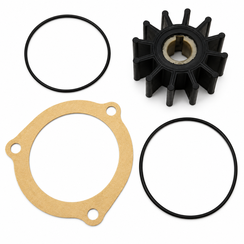 Sherwood 762-17000K Impeller Kit – Neoprene 12-Blade w/ Gasket, Key & O-Ring