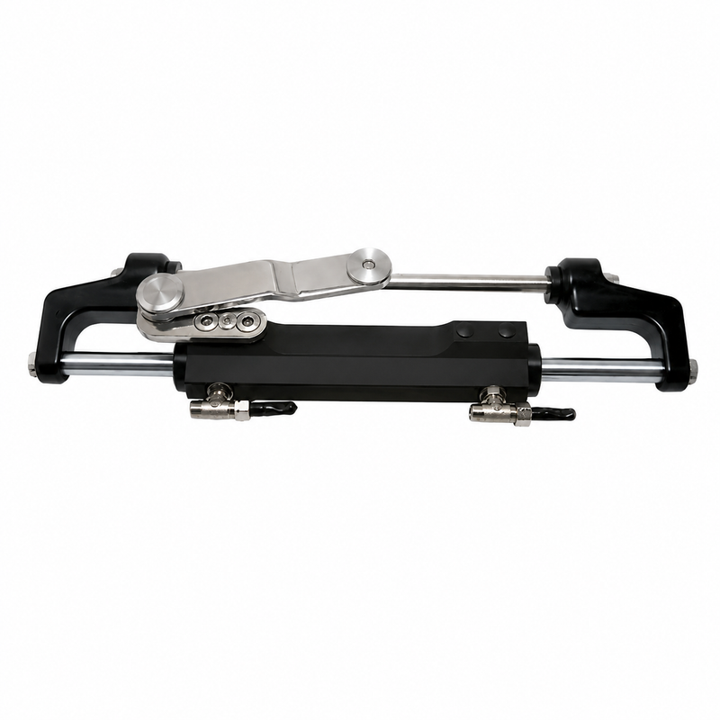 Uflex UC128TS2P Protech Front Mount Hydraulic Steering Cylinder – Port, Offset Arm