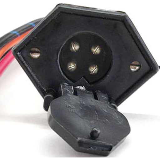V-Groove 4-Wire Trolling Motor Receptacle